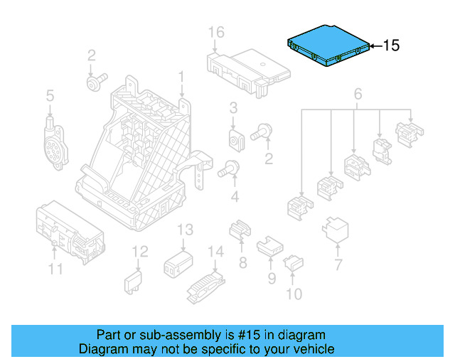 Control Module 5K0-937-087-AS-Z4G - View 2