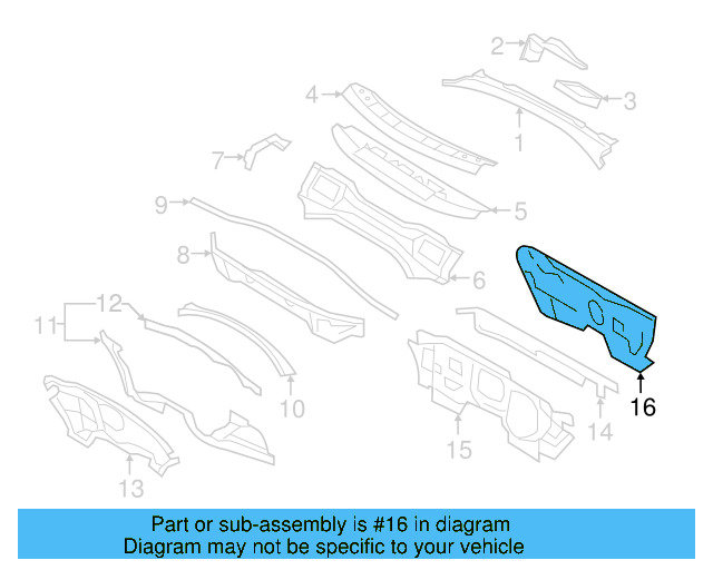 Sound Absorber 5K1-863-247-A - View 7