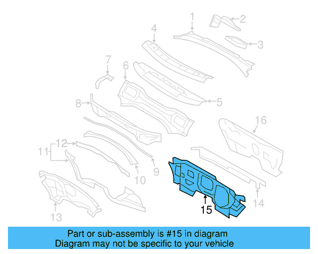 Sound Absorber 5K1-863-353-K - View 44