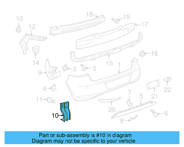 Fender Liner Retainer Nut N-908-338-01 - View 260