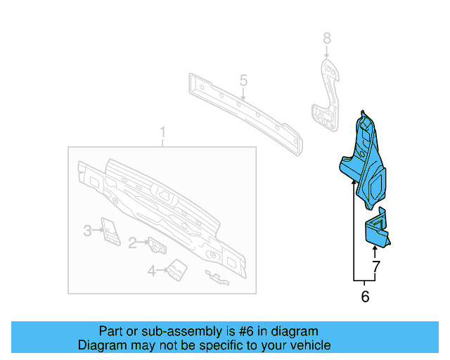 Tail Lamp Pocket 5K6-813-320-C - View 3