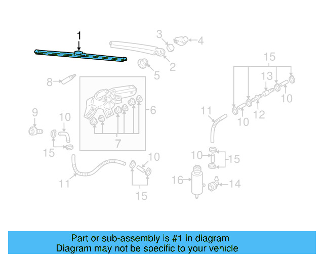 Wiper Blade 5K6-955-427-D - View 8
