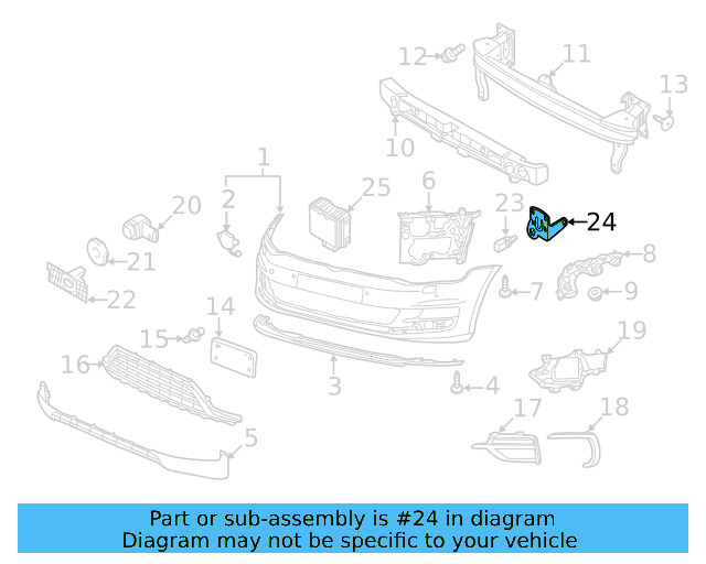 Temp Sensor Bracket 5M0-820-536-A - View 23