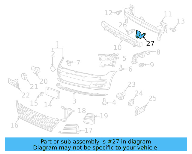 Temp Sensor Bracket 5M0-820-536-A - View 24