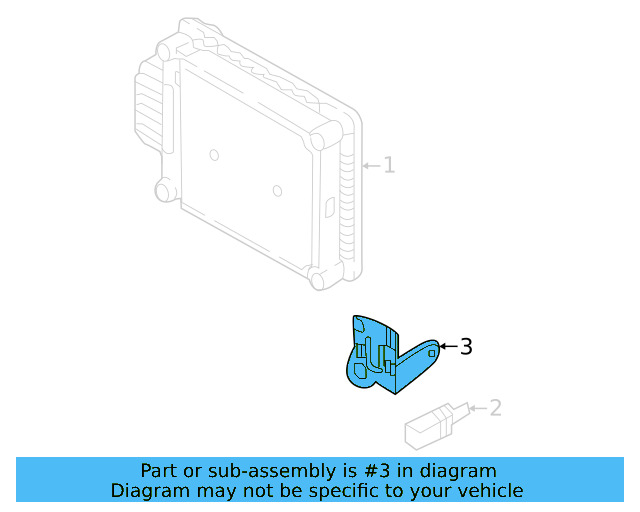 Temp Sensor Bracket 5M0-820-536-A - View 25