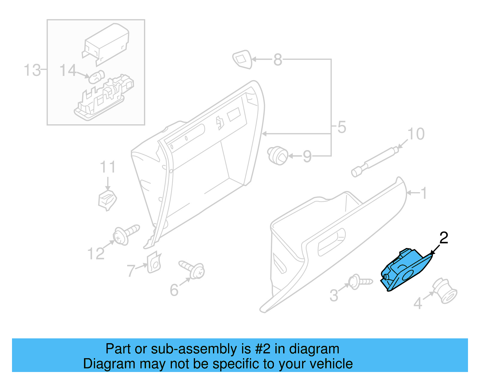 Latch 5M0-857-147-F-81U - View 4