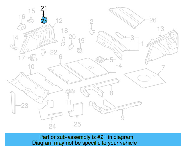 Tie Down 5M0-863-503-A-UAZ - View 5