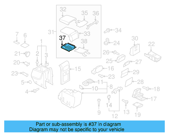 Lower Cover 5M0-864-245-A-9B9 - View 4