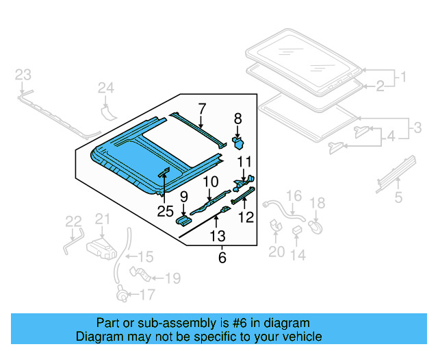 Frame Assembly 5M0-877-049 - View 4