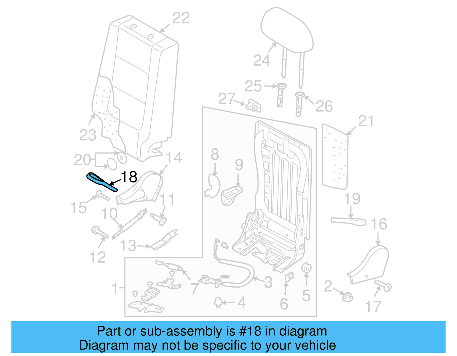 Pull Strap 5M0-885-093-F-9B9 - View 6