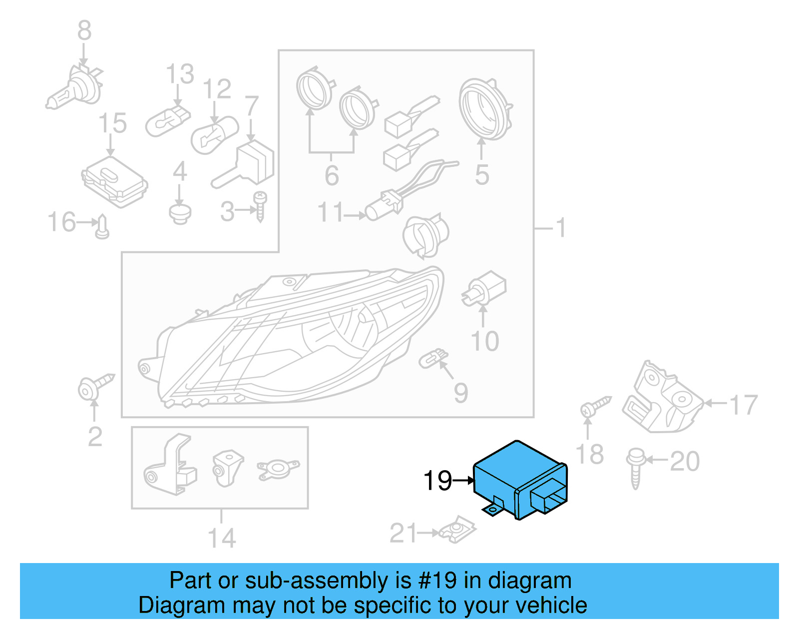 Control Module 5M0-907-357-C - View 15