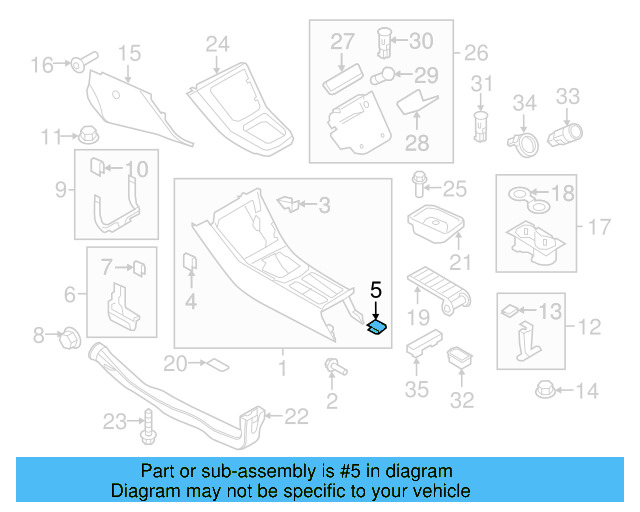 Upper Duct 5M1-815-077-A - View 4
