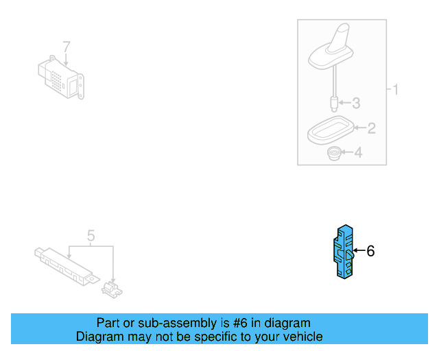 Antenna Booster 5N0-035-570 - View 39