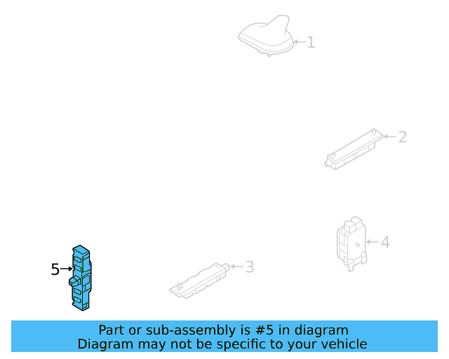 Antenna Booster 5N0-035-570 - View 48