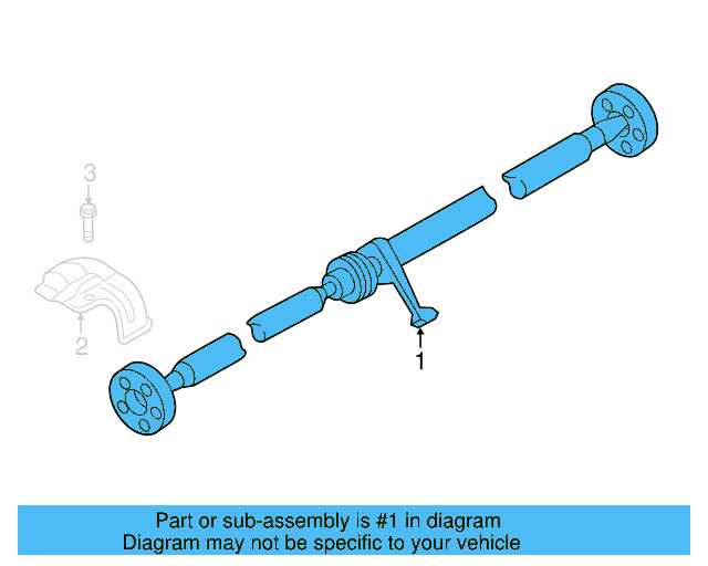 Drive Shaft 5N0-521-101-N - View 4