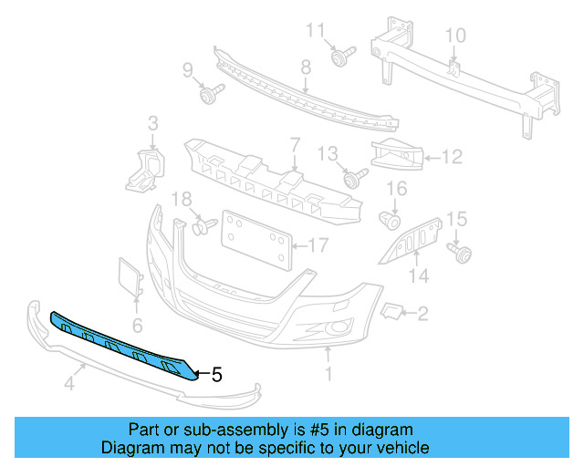 Bar 5N0-807-532-AV3 - View 2