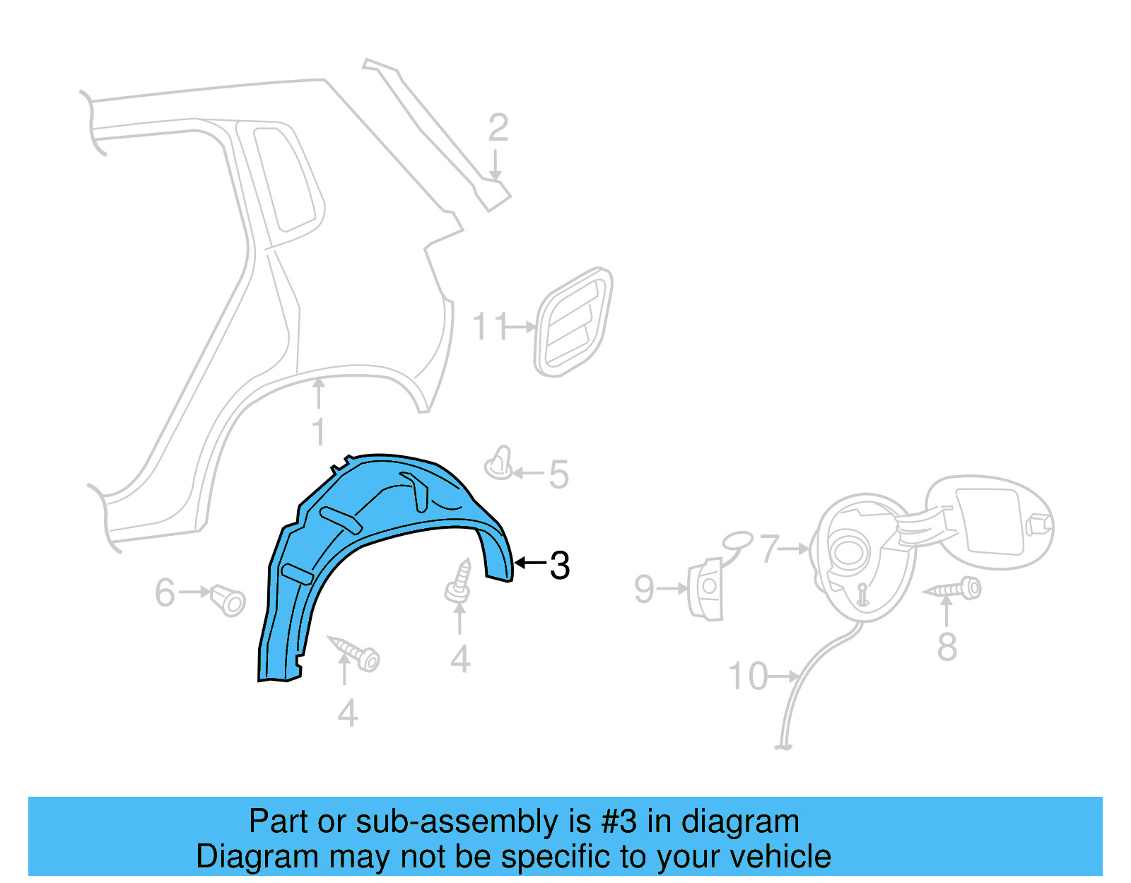 Splash Shield 5N0-810-971 - View 5