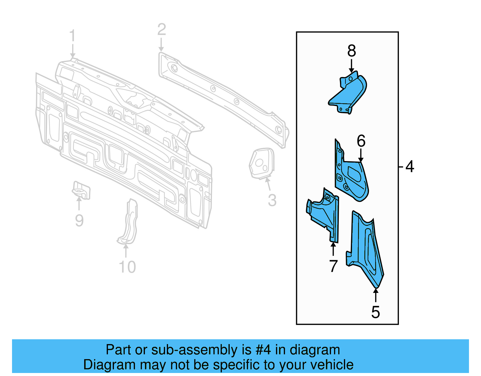 Corner Panel 5N0-813-319 - View 7