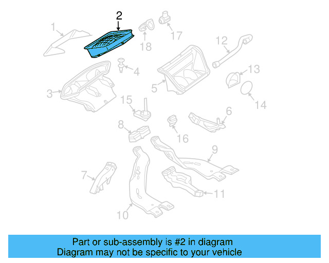 Intake Duct 5N0-815-479 - View 21