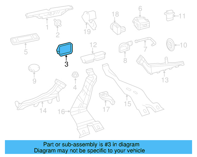 Mount Bracket Nut N-015-082-10 - View 89