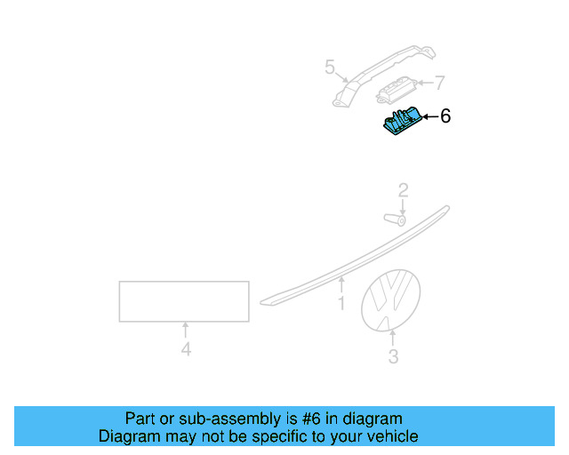 Lock Switch 5N0-827-566-T - View 23