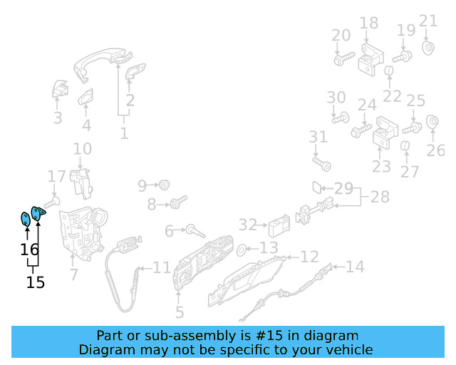 Cable 5N0-837-017-E - View 25