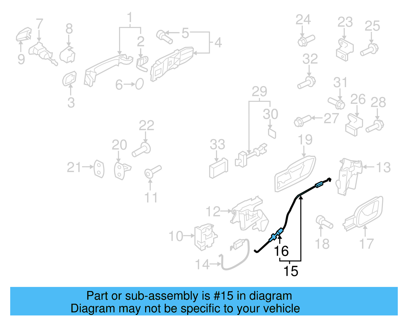 Cable 5N0-837-085-E - View 3