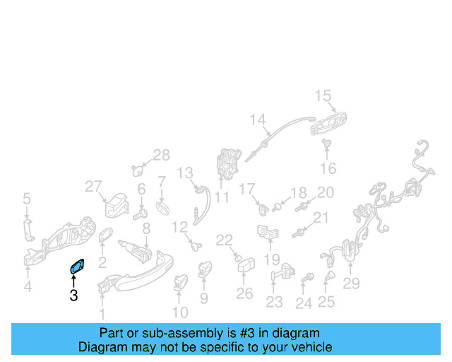 Handle, Outside Packing 5N0-837-209-9B9 - View 21