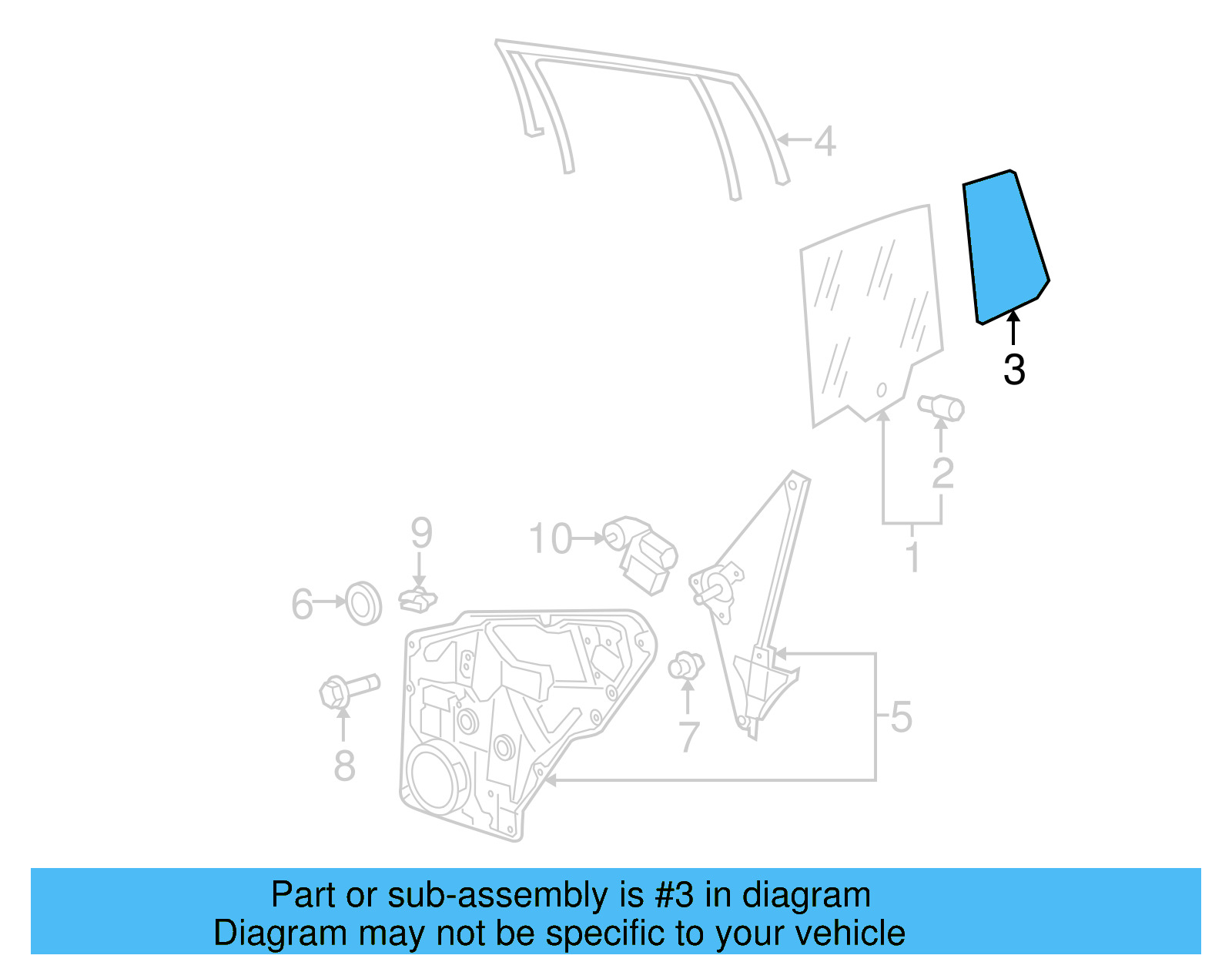 Fixed Glass 5N0-845-213-D - View 4
