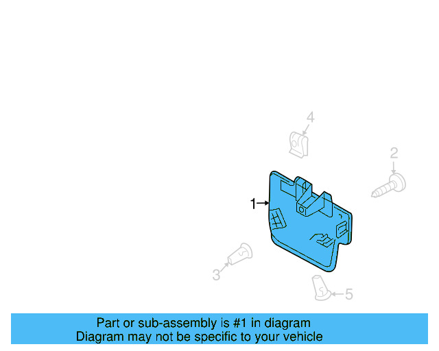 End Cover 5N0-854-856-A-9B9 - View 3