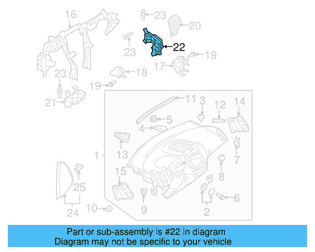 Deform Element 5N0-857-890 - View 2