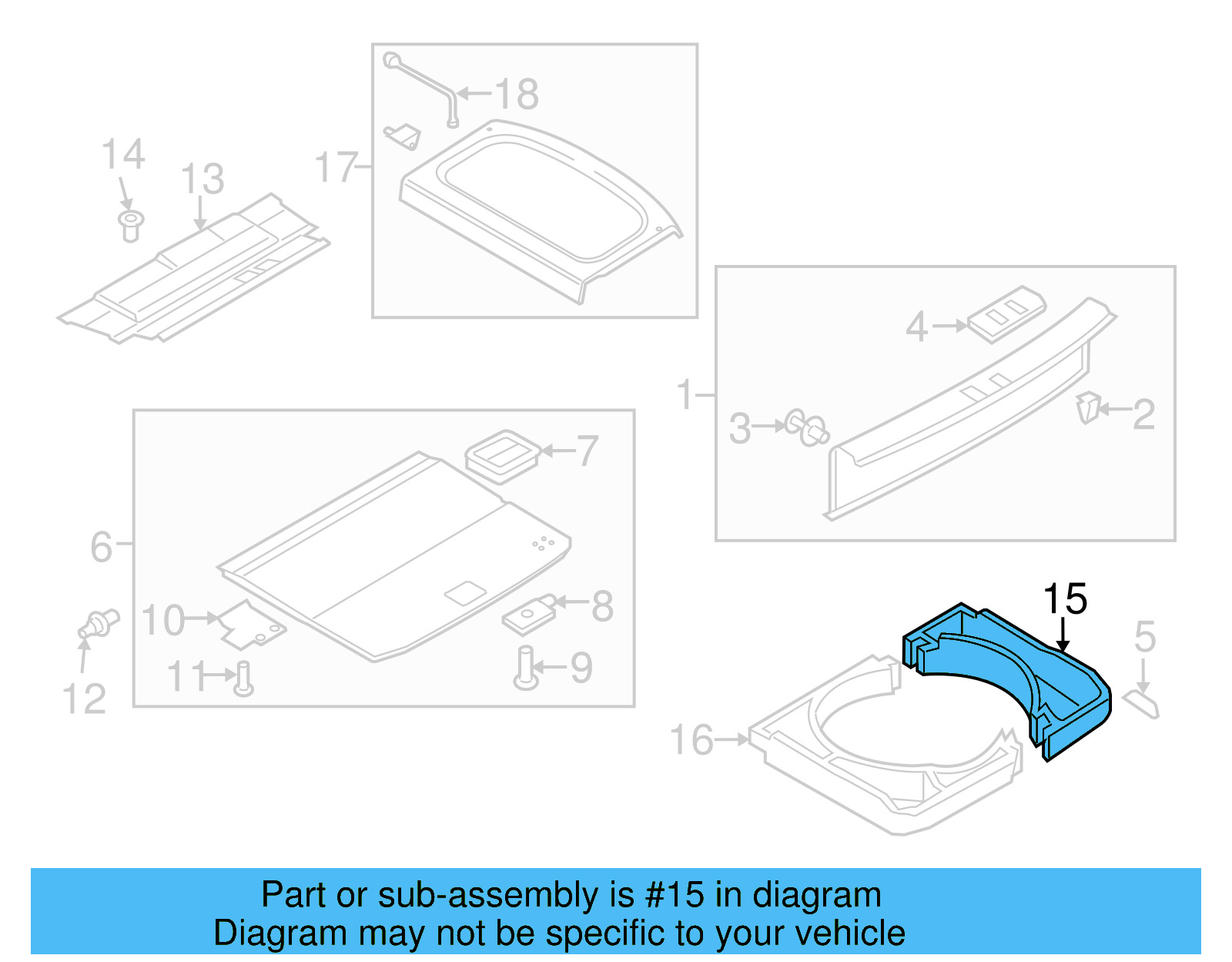 Storage Tray 5N0-858-858-C - View 3