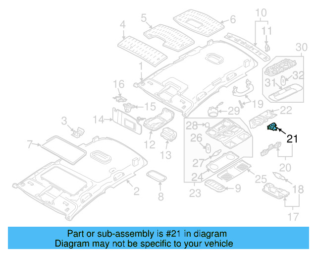 Mount Bracket Clip 5N0-867-633-A - View 14