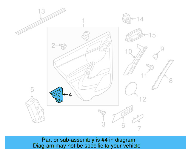 Door Trim Panel Screw N-910-967-01 - View 39