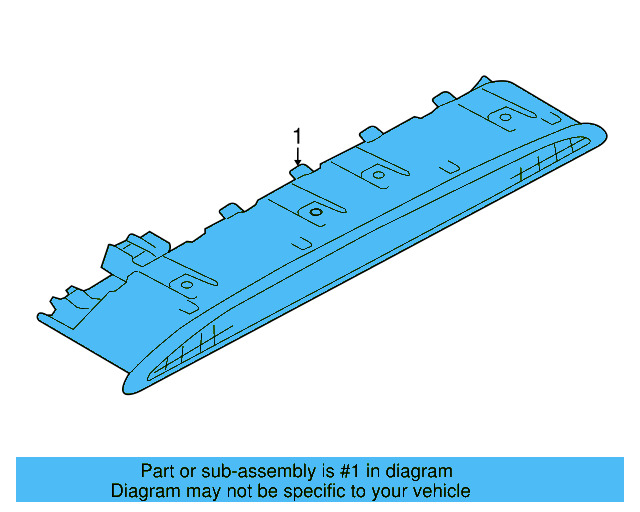 High Mount Lamp 5N0-945-097 - View 7