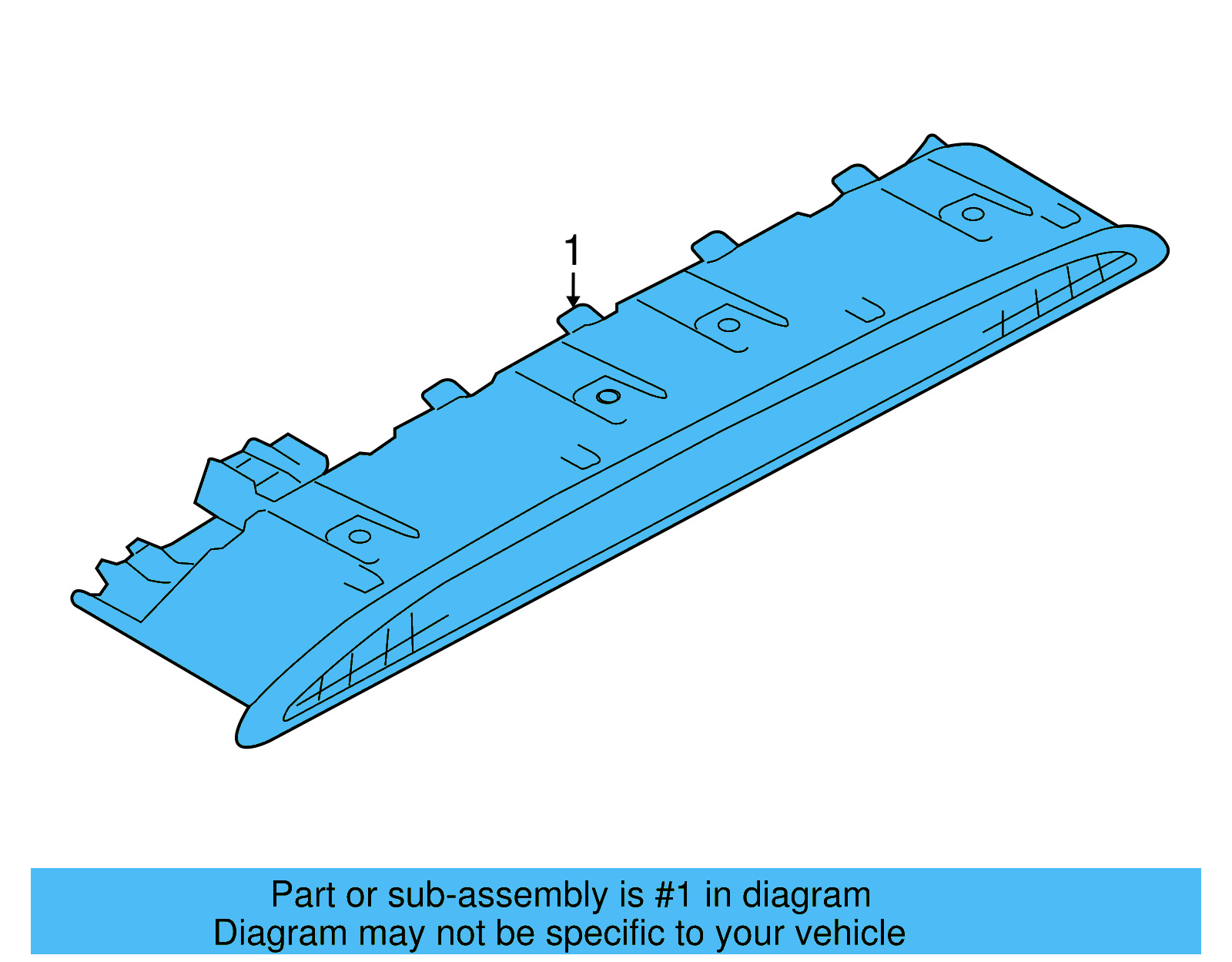 High Mount Lamp 5N0-945-097 - View 8