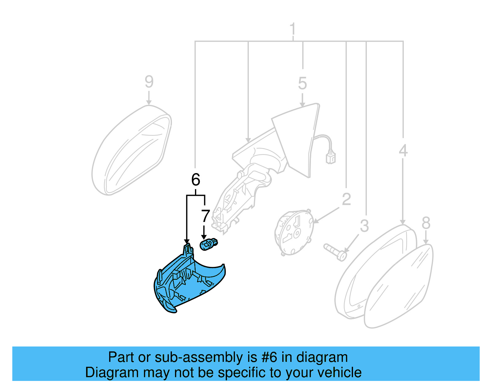 Turn Signal Lamp 5N0-949-101-B