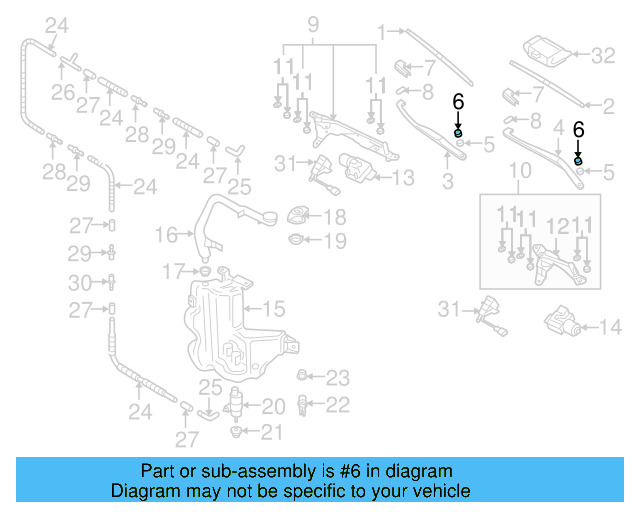 Hose 2D0-955-962 - View 119