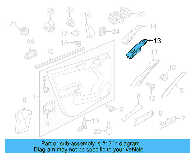 Switch Housing 5N1-867-256-A-81U - View 3