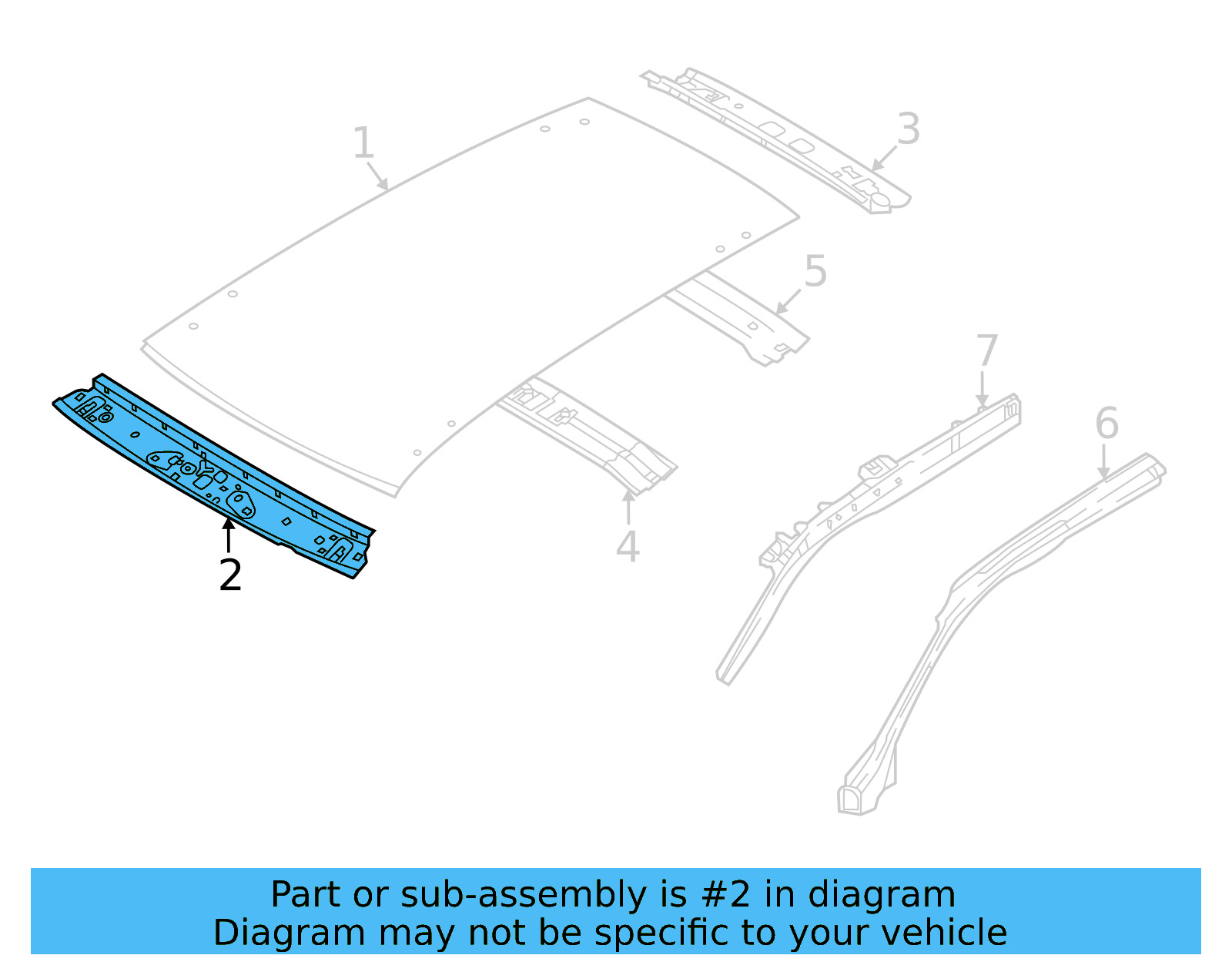 Header Panel 5NA-817-123 - View 3