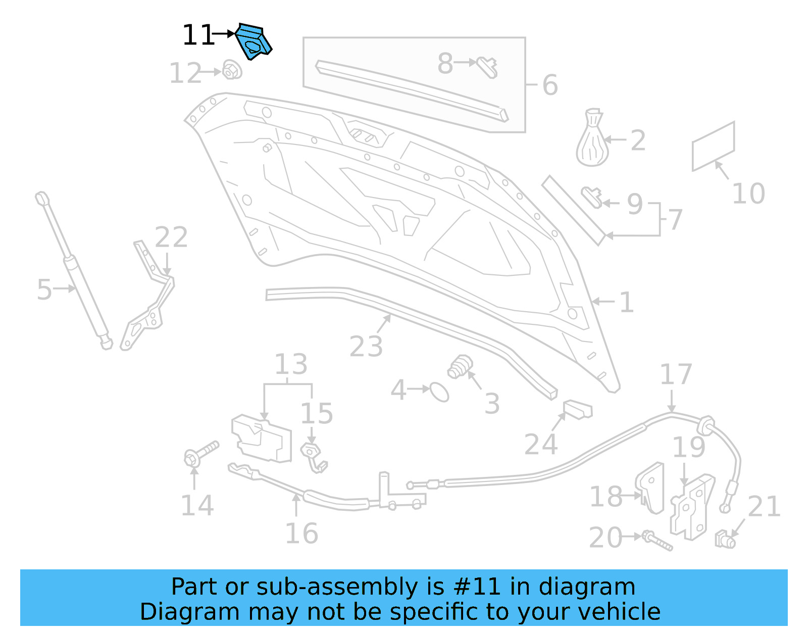 Safety Catch 5NA-823-186-D - View 3