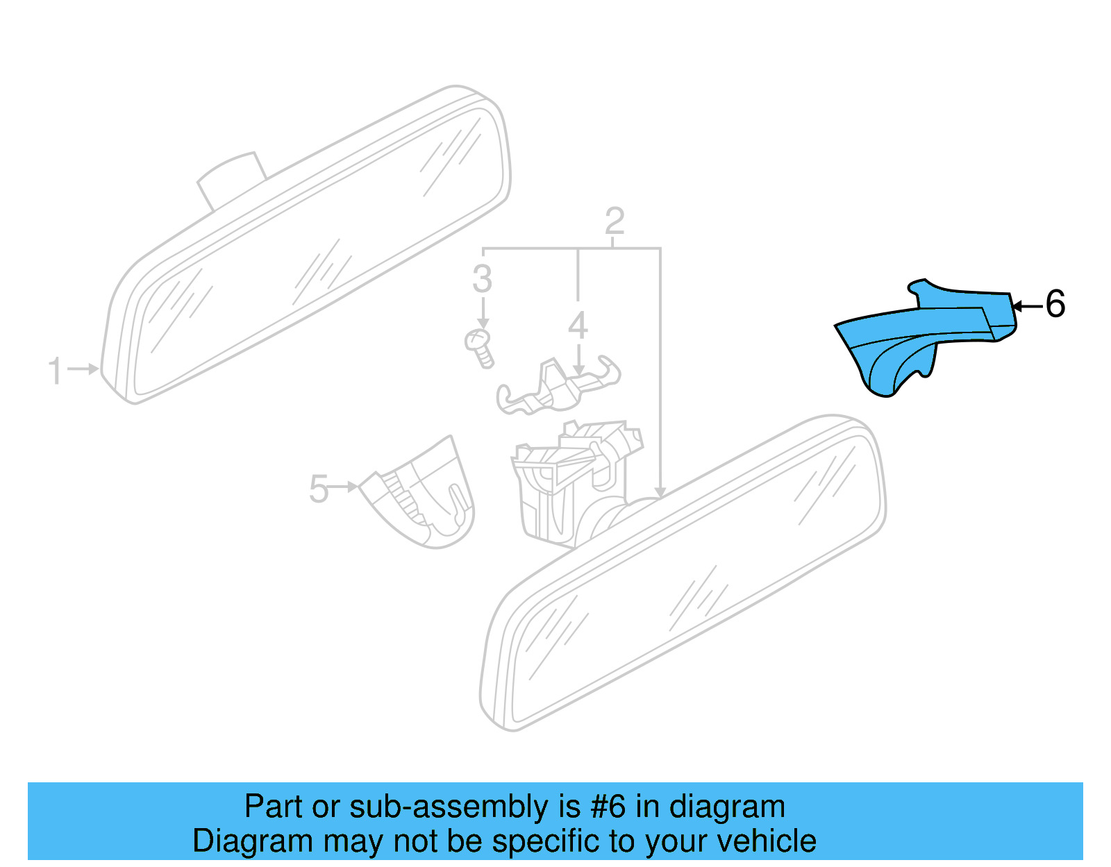 Rear Cap 5NA-857-593-9B9 - View 4
