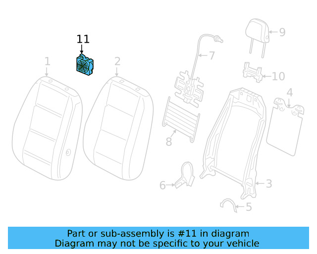 Headrest Guide 5NA-881-920-A - View 16