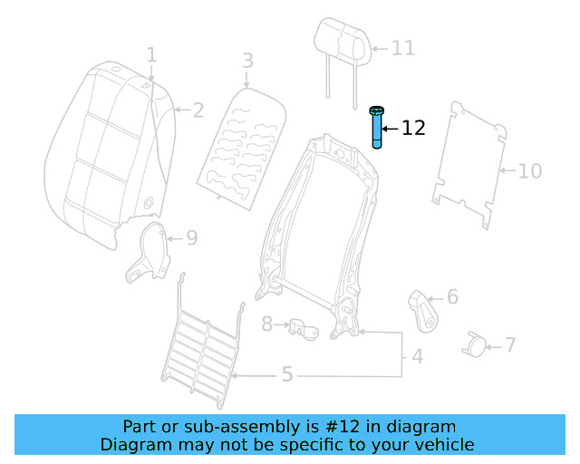 Headrest Guide 5NA-881-920-A - View 17