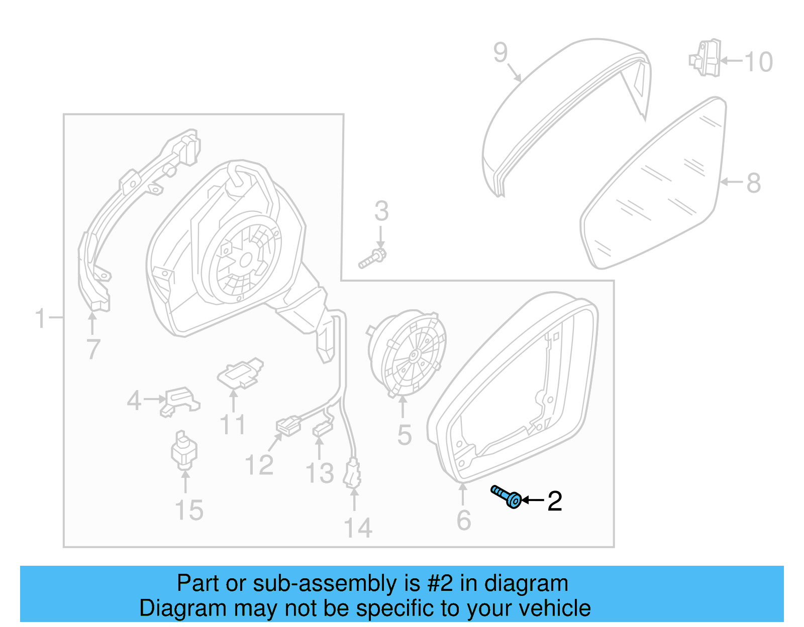 Housing Assembly Hardware Kit 5NA-898-011 - View 3