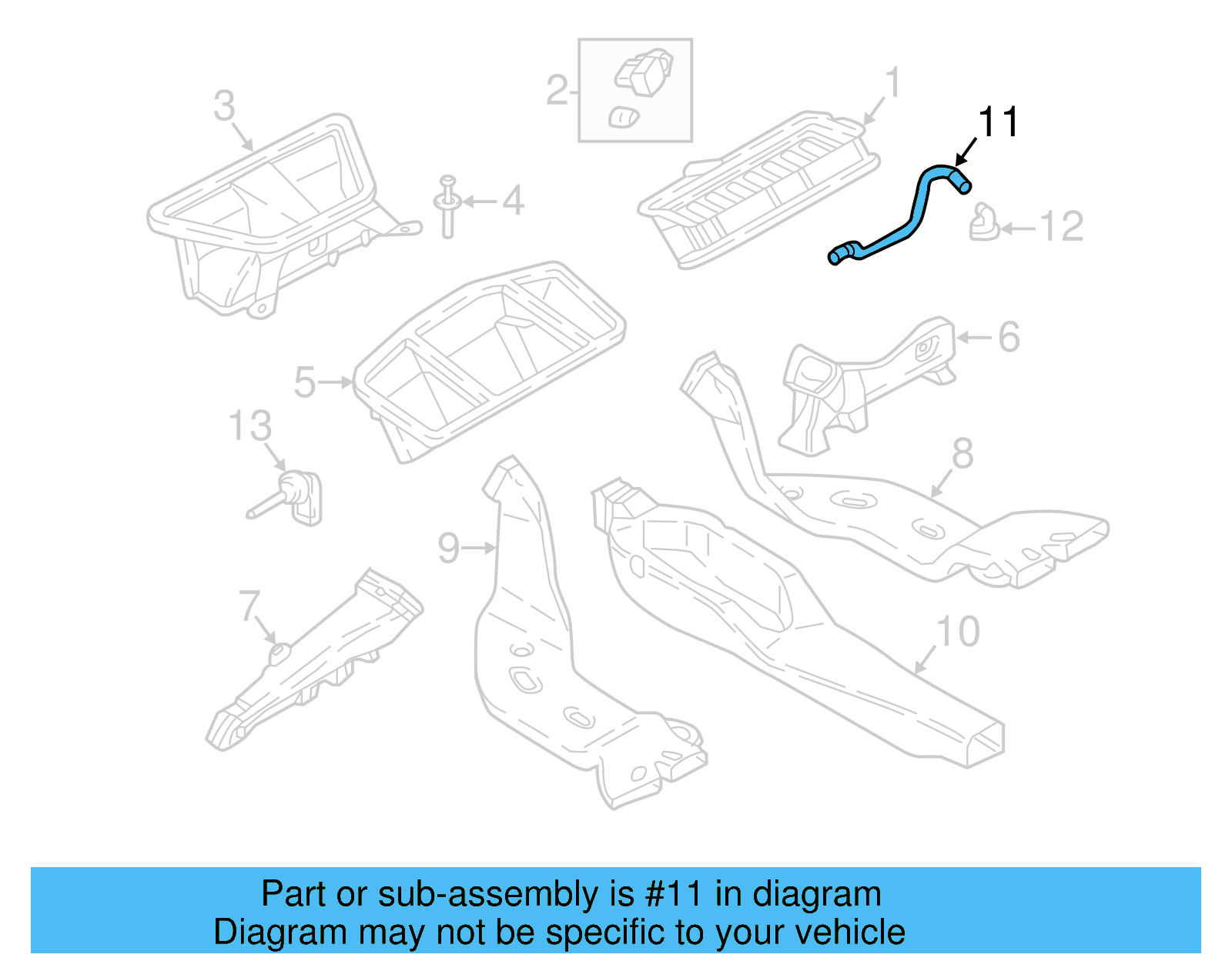 Air Hose 5NB-816-311-A - View 6