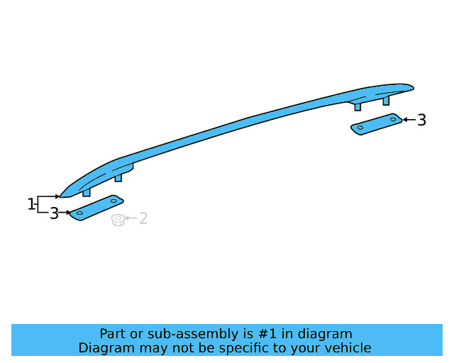 Rail 5NL-860-044-A-UBN - View 3