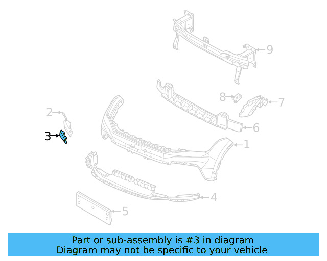 Tow Eye Cap 5NN-807-241-D-041 - View 4