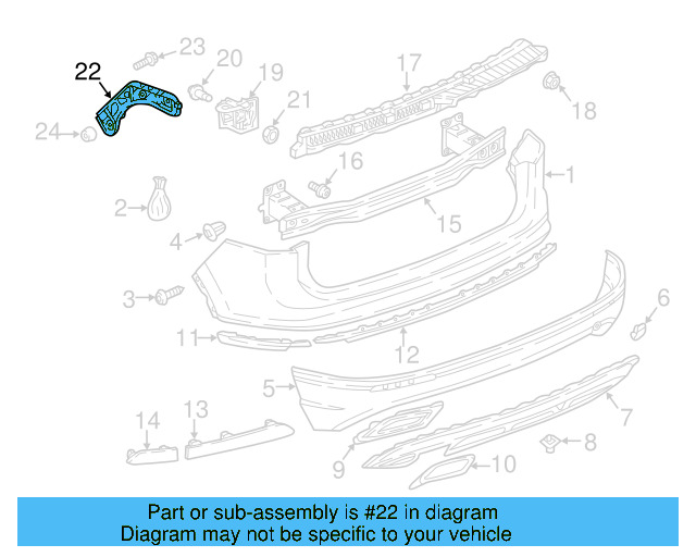 Guide Bracket 5NN-807-394 - View 4