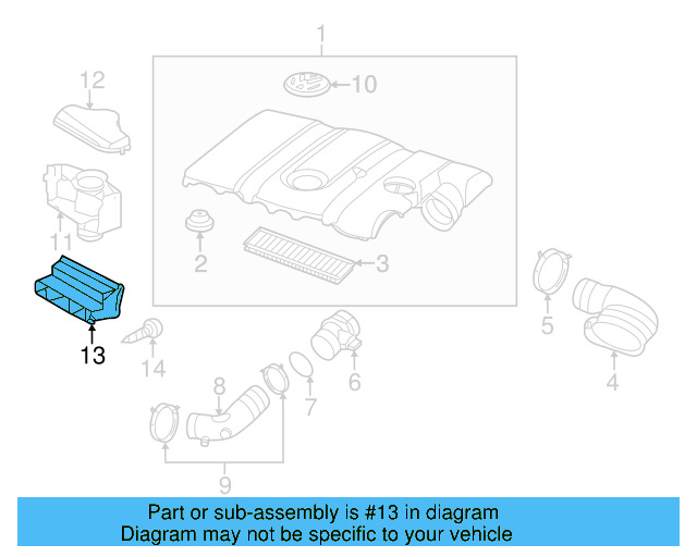 Air Inlet Duct 5P0-805-971-9B9 - View 21